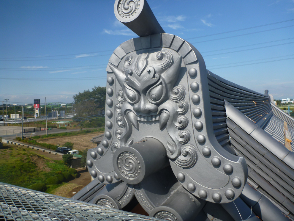 光厳寺大棟鬼